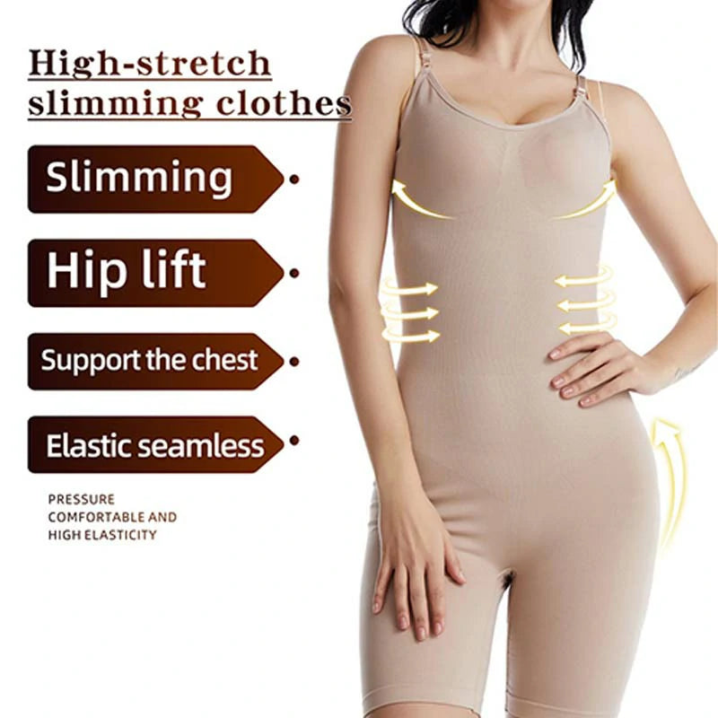 Womens Body Shaping and Abdomen Shrinking Bodysuit