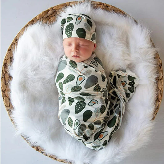 3pcs Newborn Baby Swaddle Soothe Wrap