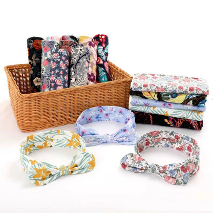 Printed Headband Swaddle Set