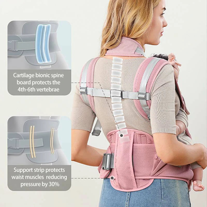 Baby Carrier with Hip Seat