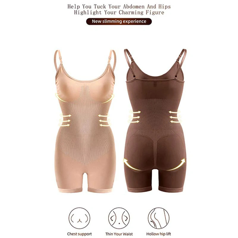 Womens Body Shaping and Abdomen Shrinking Bodysuit