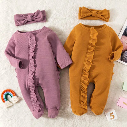 Newborn Baby Girls One Piece Jumpsuit