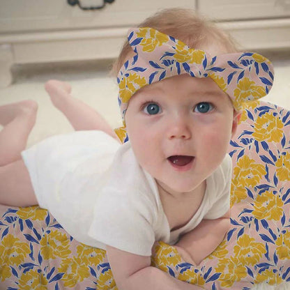 Printed Headband Swaddle Set