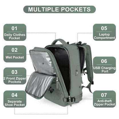 Casual Waterproof Travel Backpack