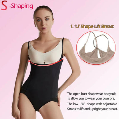 Thong Bodysuit for Women Tummy Control