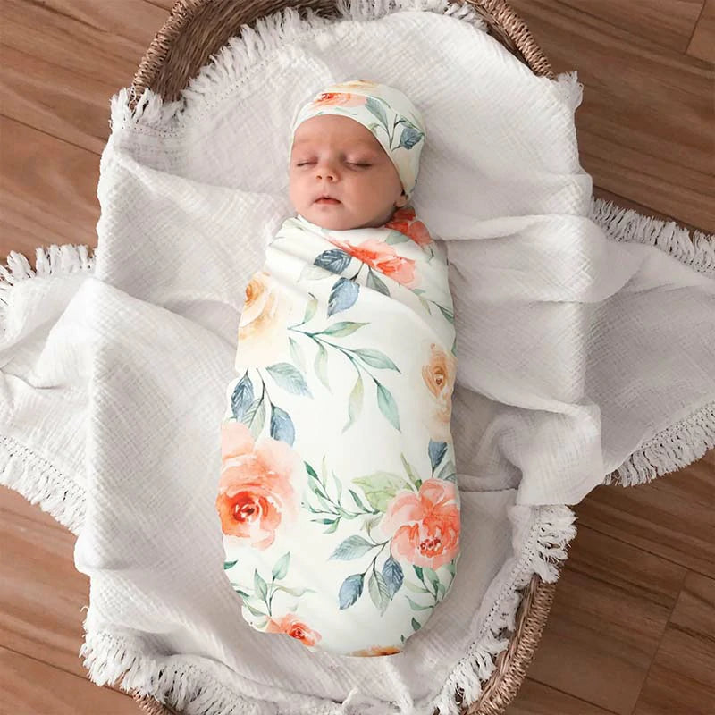 3pcs Newborn Baby Swaddle Soothe Wrap