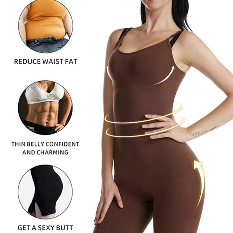 Womens Body Shaping and Abdomen Shrinking Bodysuit