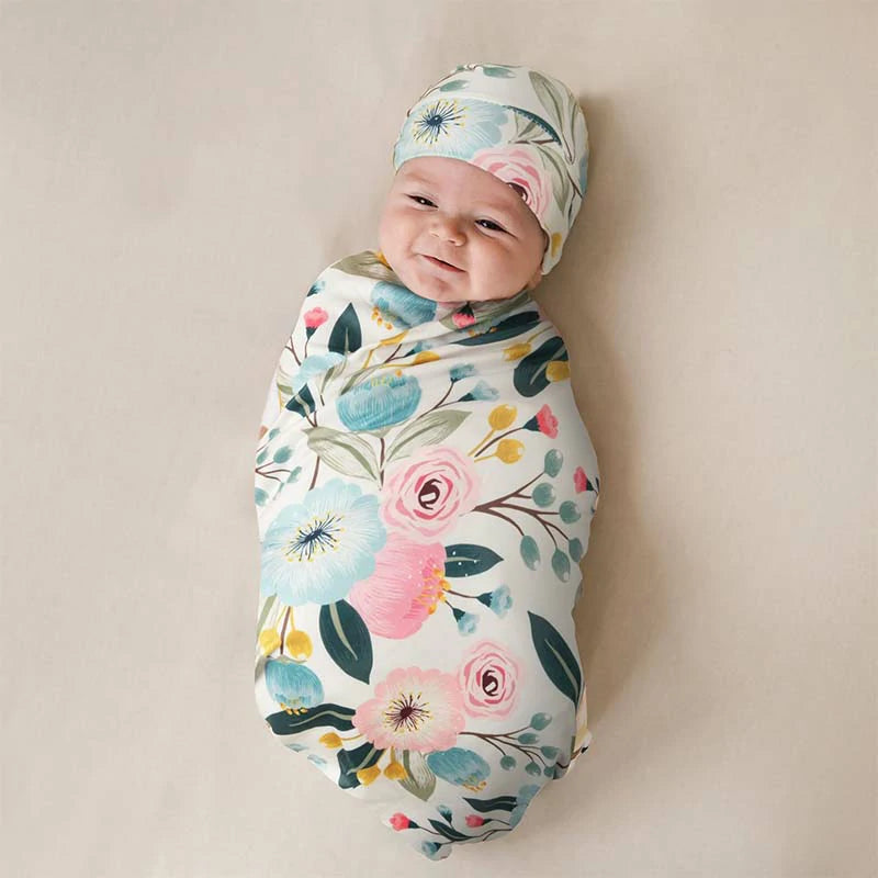 3pcs Newborn Baby Swaddle Soothe Wrap