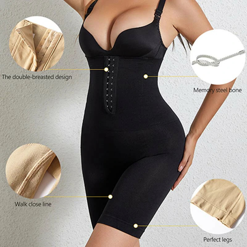 Adjustable Waist Corset With Buckle