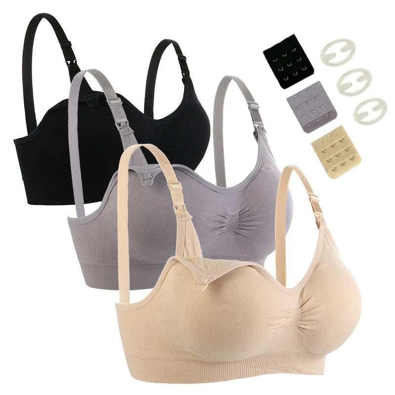 3 Pack Maternity Nursing Bra