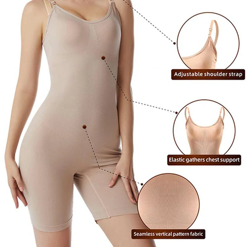 Womens Body Shaping and Abdomen Shrinking Bodysuit