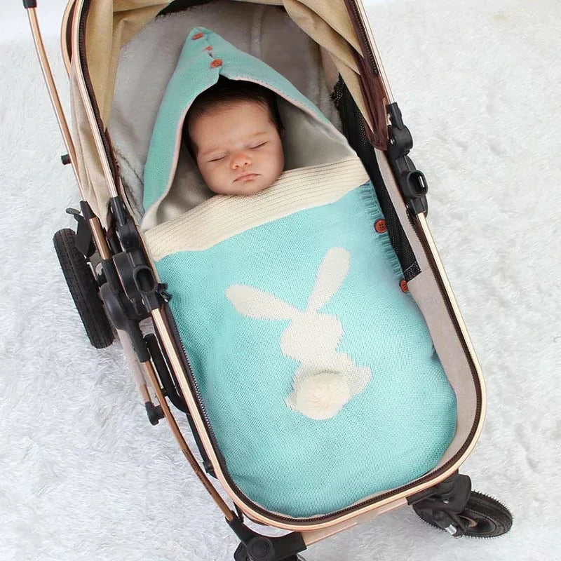 Newborn Swaddle Blanket Stroller Wrap