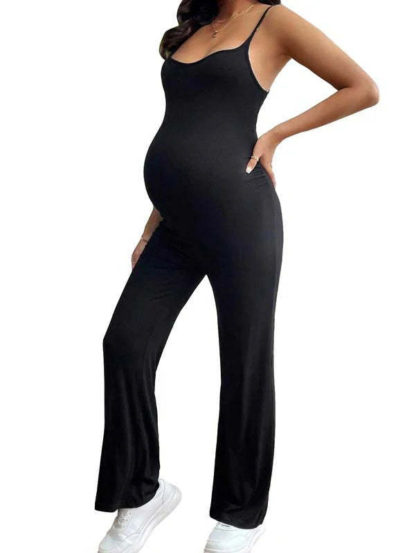 MATERNITY JUMPSUIT BLACK