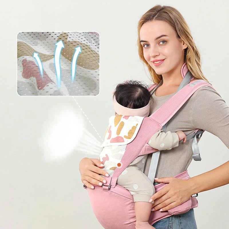 Baby Carrier with Hip Seat