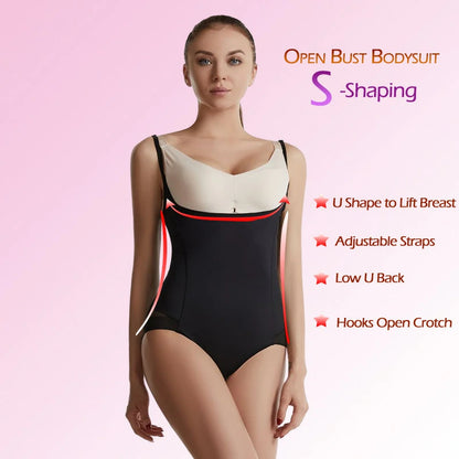 Thong Bodysuit for Women Tummy Control