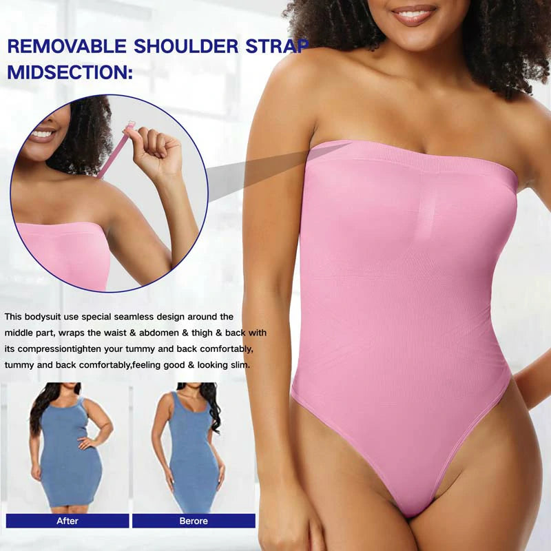 Strapless Bodysuit for Women