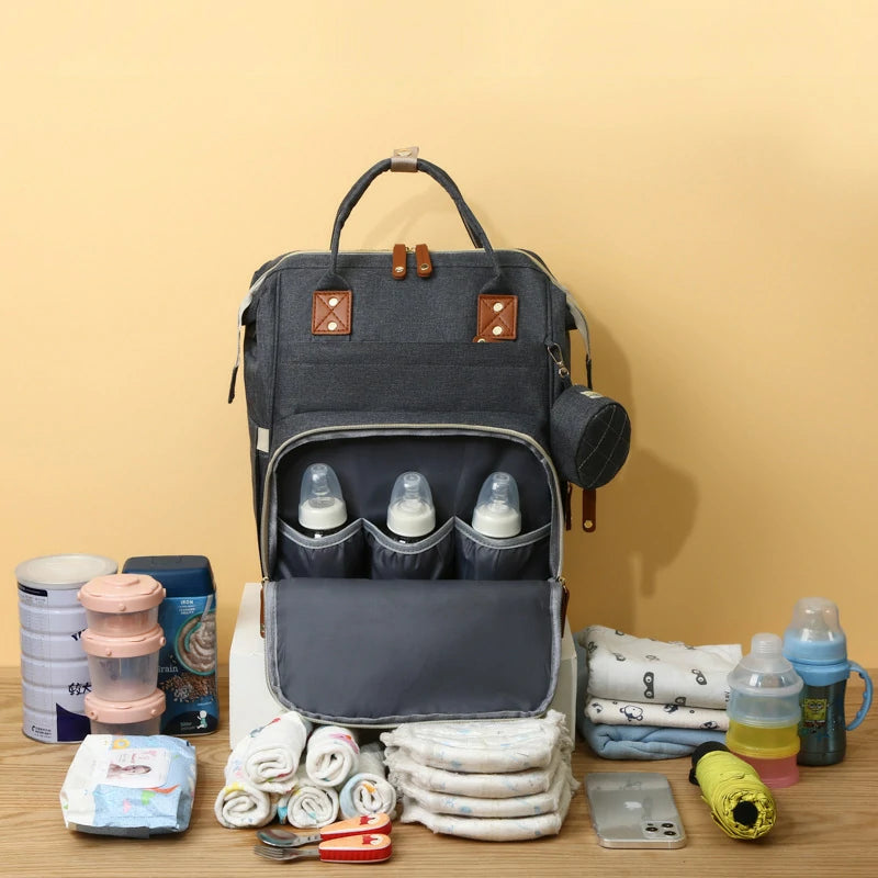 Multifunctional Waterproof Diaper Bag Backpack