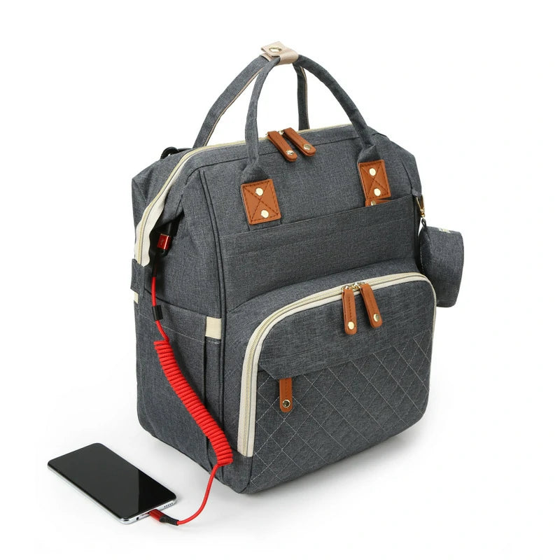 Multifunctional Waterproof Diaper Bag Backpack