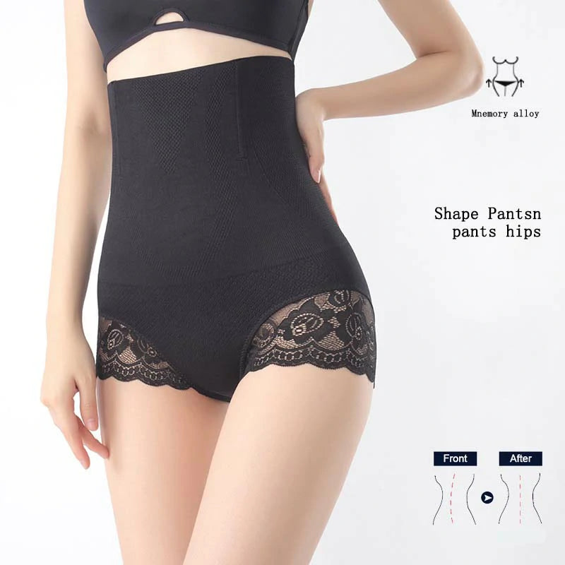 Seamless High-Waisted Tummy Control and Shaping Panties