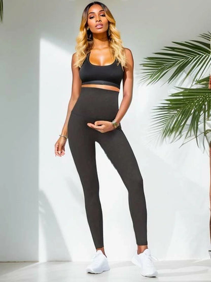 MATERNITY BELLY SUPPORT SPORTS TIGHTS