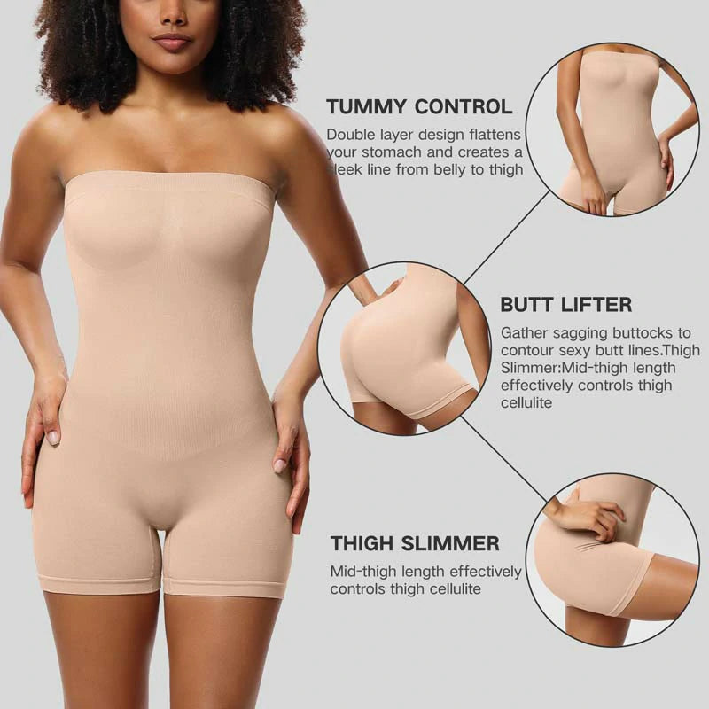 Strapless Bodysuit for Women