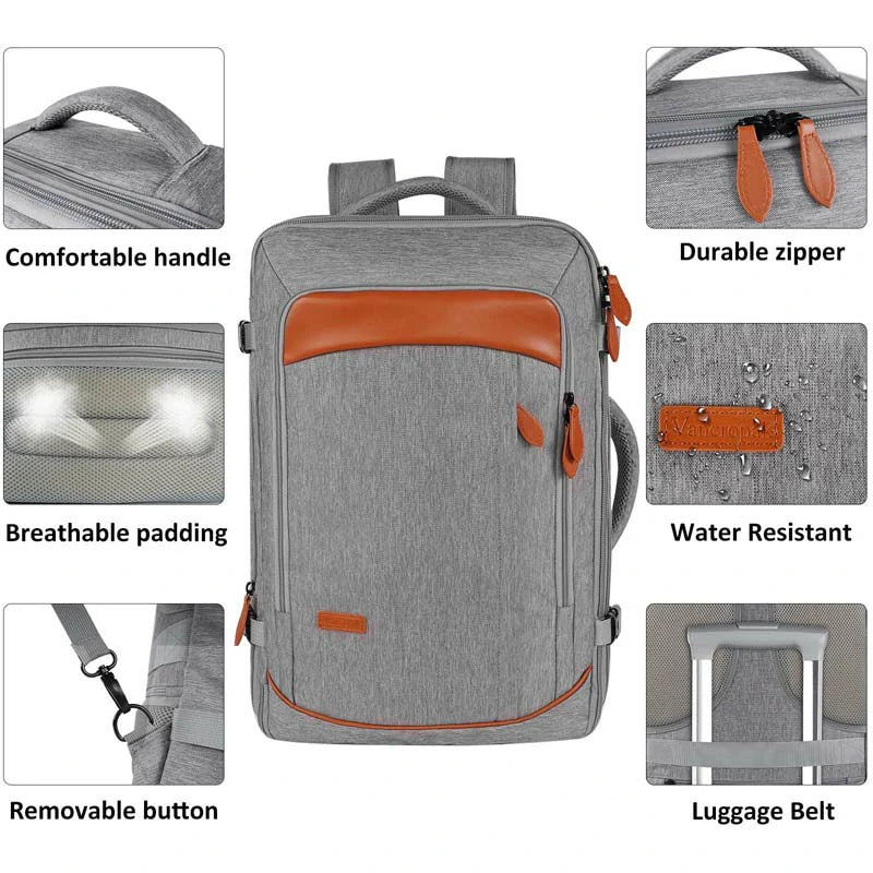 Expandable Large Suitcase Backpacks