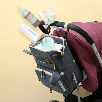 Multifunctional Waterproof Diaper Bag Backpack