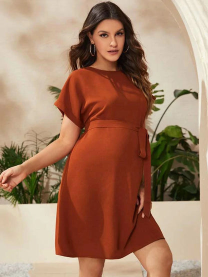 MATERNITY BAT SLEEVE DRESS