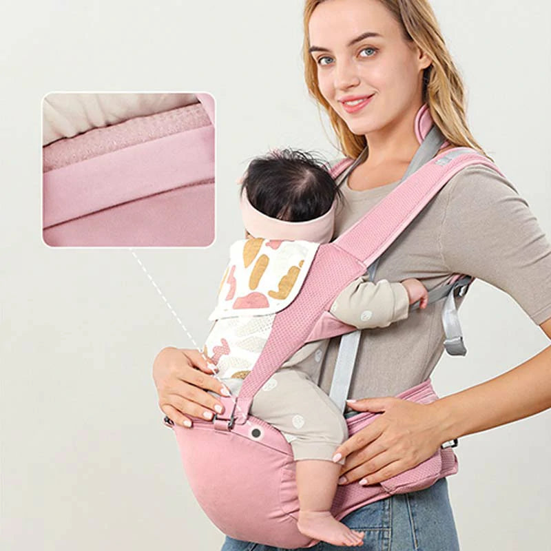 Baby Carrier with Hip Seat