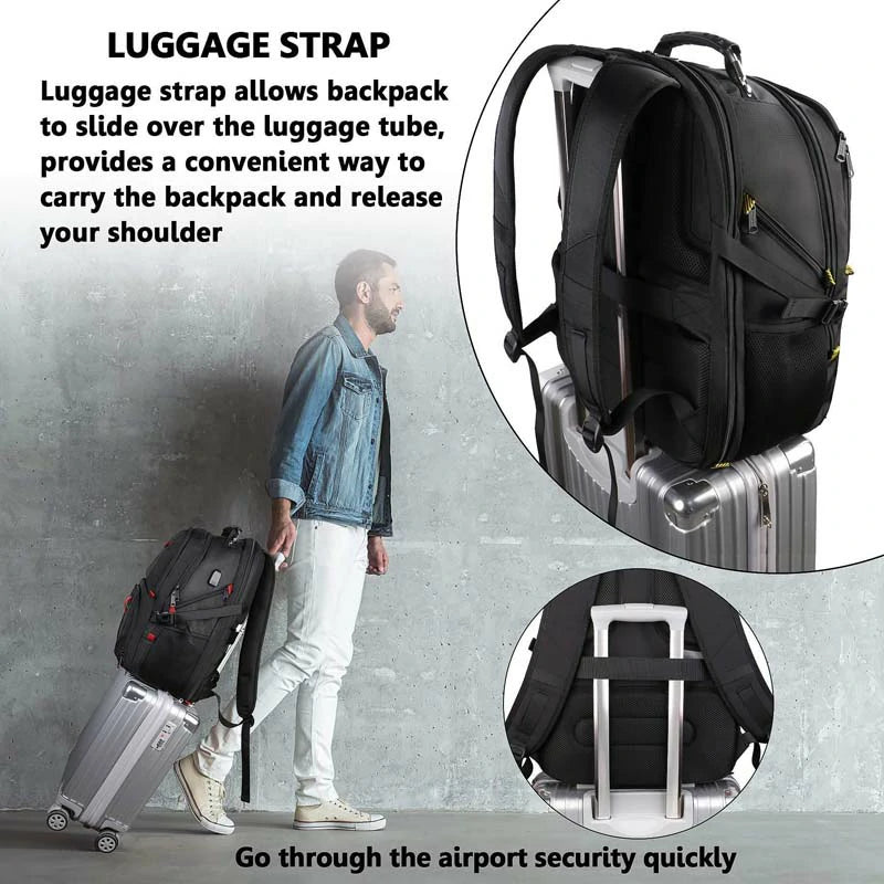 Grey Extra Large Travel Backpack