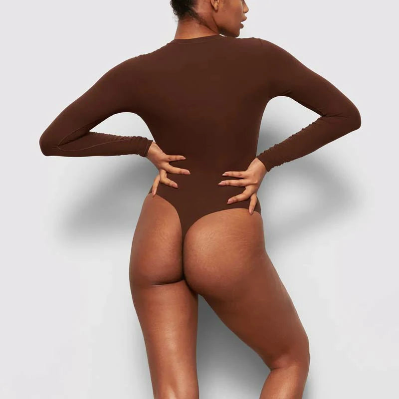 Long Sleeve Crew Neck Bodysuit