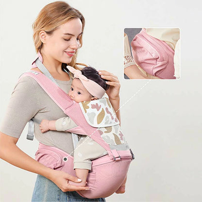 Baby Carrier with Hip Seat