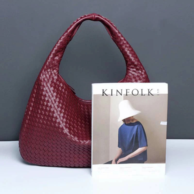 Woven Shoulder Bag