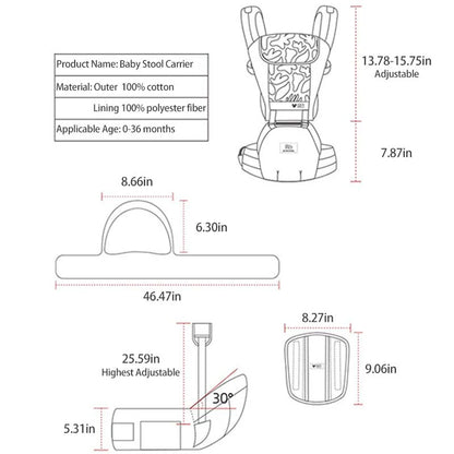 Baby Carrier with Hip Seat