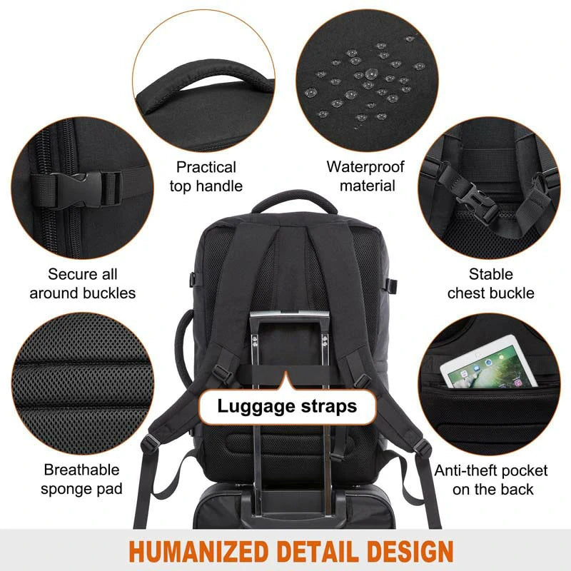 Expandable Large Suitcase Backpacks