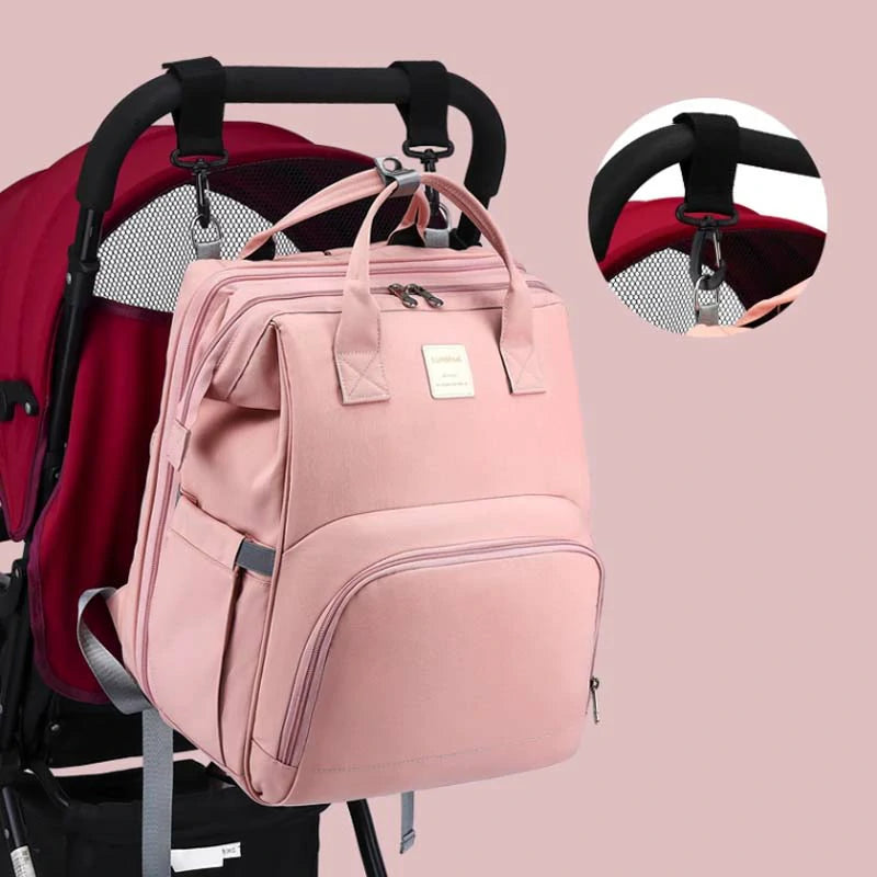 Baby Changing Backpacks with Foldable Bed