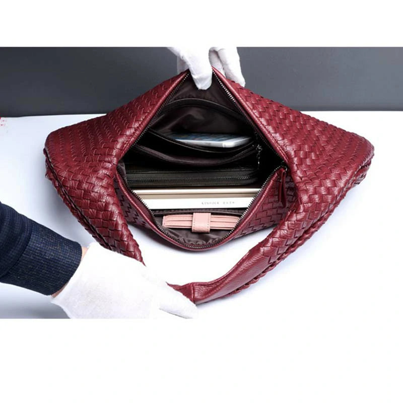 Woven Shoulder Bag