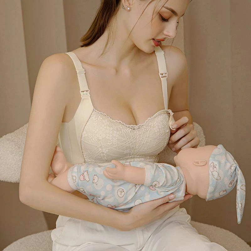 Lace Maternity Nursing Bra