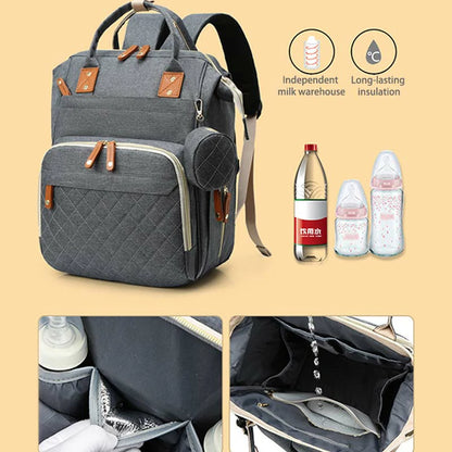 Multifunctional Waterproof Diaper Bag Backpack