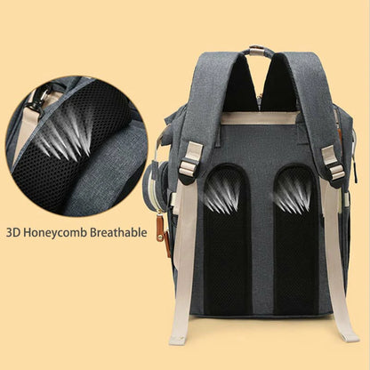 Multifunctional Waterproof Diaper Bag Backpack