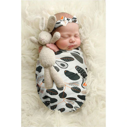 3pcs Newborn Baby Swaddle Soothe Wrap