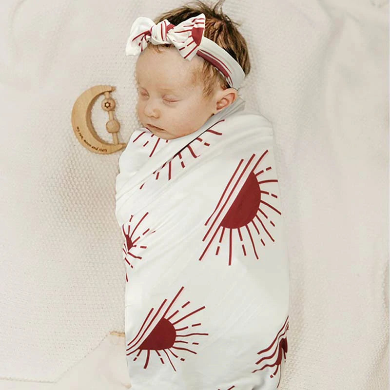 3pcs Newborn Baby Swaddle Soothe Wrap