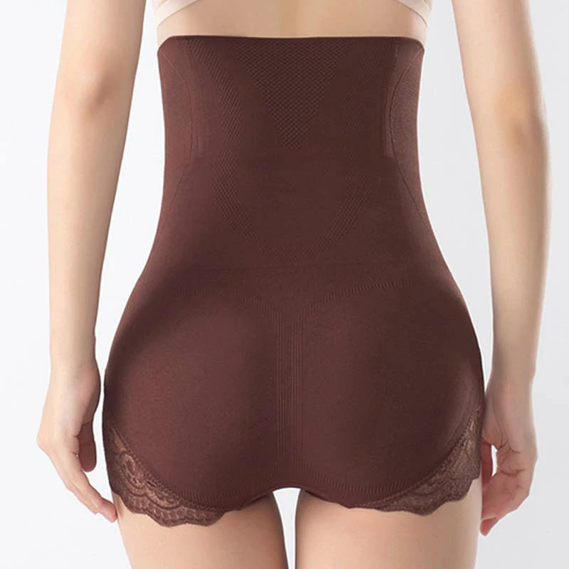 Seamless High-Waisted Tummy Control and Shaping Panties