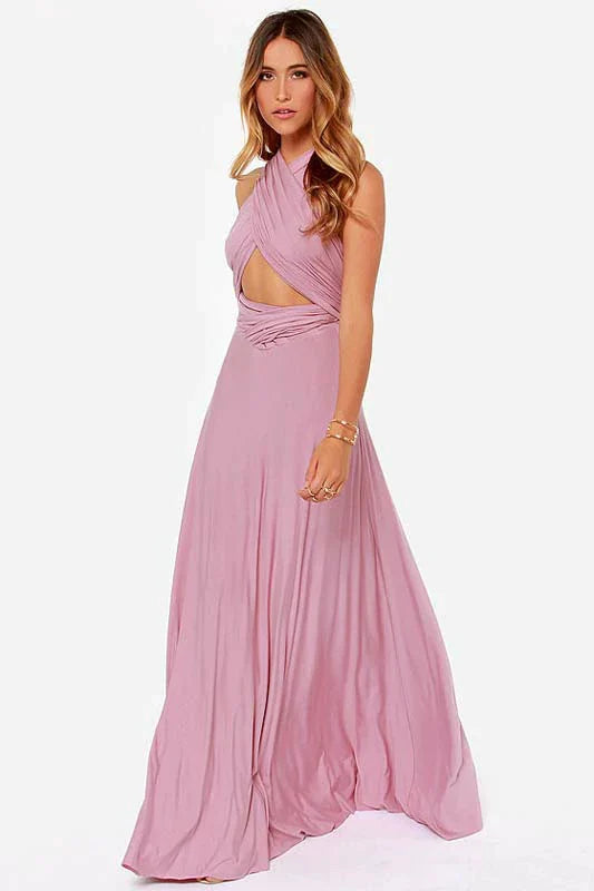 SKIN STARCH SEXY MAXI DRESS