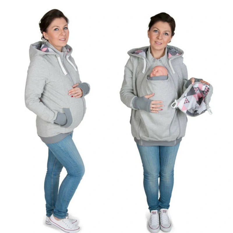 3 in 1 Maternity Kangaroo Hoodie