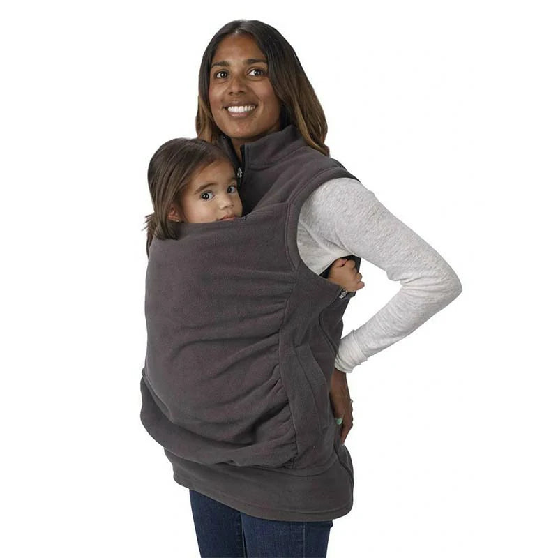 3-in-1 Kangaroo Sleeveless Sweater Vest