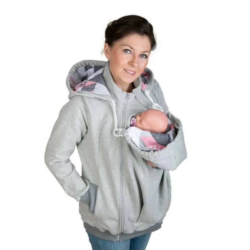 3 in 1 Maternity Kangaroo Hoodie