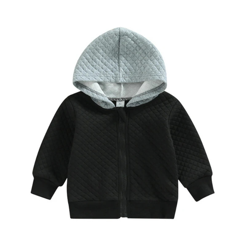 Toddler Baby Boy Hooded Outwear