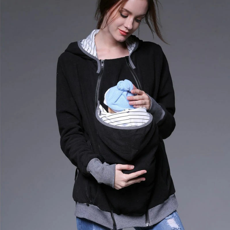 Maternity Sweatshirt Baby Carrier Hoodie