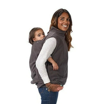 3-in-1 Kangaroo Sleeveless Sweater Vest